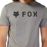 fox Pánské triko absolute premium tee heather graphite grey