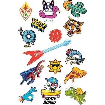 Odstranitelné tetování JOVI dětské tetovačky 15ks - Slunce