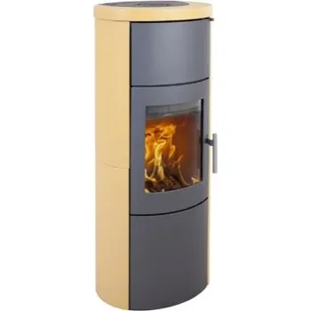 Krbová kamna HETA Scan-line 820S šedý lak a kompletní obklad keramika