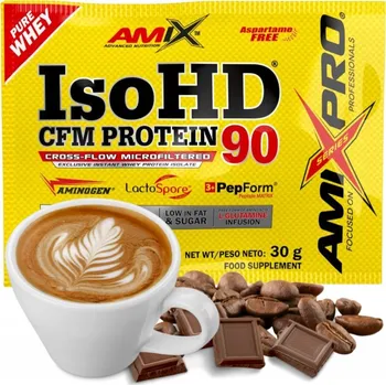 Protein Shake Káva Mokka Amix CFM Bez Laktózy Keto IsoHD90 Protein