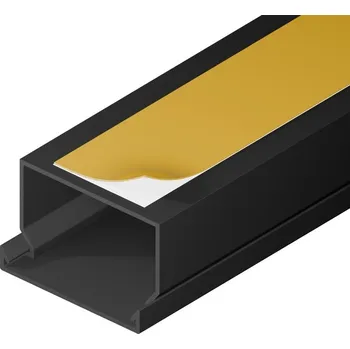 kabelová chránička EDO Technic Kabelová lišta s kanálem Samolepicí 40x25 Antracit 2m