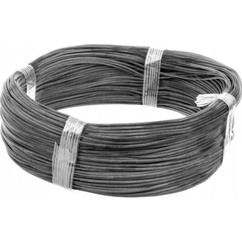 elektrický kabel Silikonový kabel SiF 1x0,5 černý 300/500V 23301