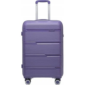 Střední kufr Puccini Casablanca PP023B 7D fialový