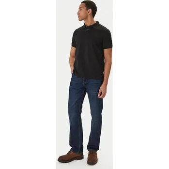 Pánská košile Guess Polokošile M6RP05 KD181 Černá Regular Fit XXL