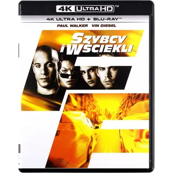 Blu-ray film Szybcy i wściekli Blu-ray 4K disk