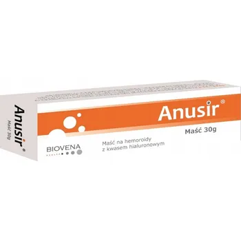 Intimní hygienický prostředek Anusir Mast zklidňující a hydratační pro péči o pokožku v okolí konečníku 30 g