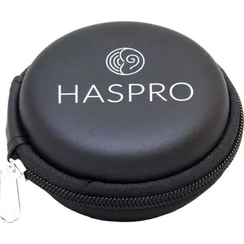 Příslušenství pro sluchátka Pouzdro na sluchátka Haspro HOPA2002 černé