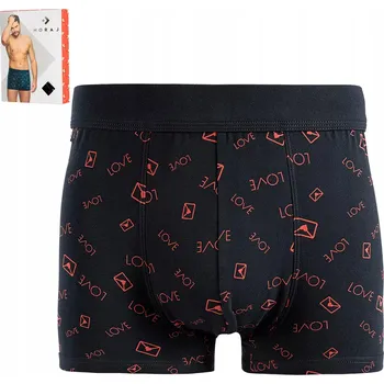 NÁPADITÉ BOXERKY VALENTÝNSKÉ BAVLNĚNÉ MORAJ SLIPY PŘILÉHAVÉ L