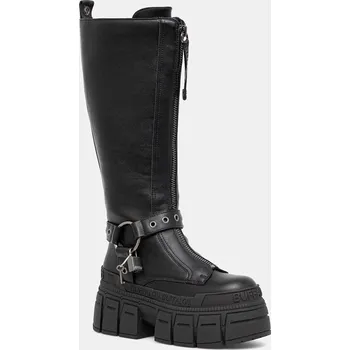 Dámské kozačky Kozačky Buffalo Mave Overknee 1270154 černá 99X, EUR 41