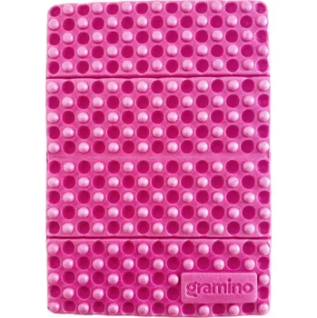 Karimatka Gramino ultralehký podsedák – růžový/černá 121472