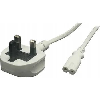 Napájecí kabel NAPÁJECÍ KABEL AC C7 UK britský BÍLÝ POS 1,8m POSAC-C7UK18WH