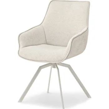 Jídelní židle Otočná jídelní židle MILAGROS - krémová / béžová