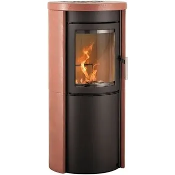 Krbová kamna HETA Scan-line 510 černý lak a kompletní obklad keramika