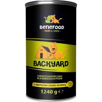 Krmivo pro kočku BENEFOOD krůta krmivo krůtu 1,24 kg