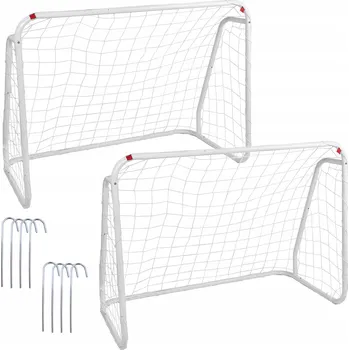 Fotbalová branka TRÉNINKOVÁ FOTBALOVÁ BRANKA KOVOVÁ PŘENOSNÁ SADA 2 ks