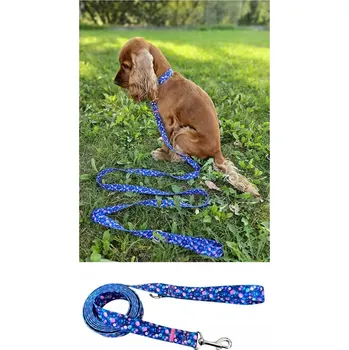 Vodítko pro psa Vodítko pro Psa Tradiční Silné HANDMADE AstroŚwiat M - 150cm