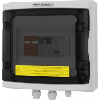 Rozvaděč Rozvodnice PV AC 1F B16 Fotovoltaika IP65 Doktorvolt DV-9481-FOT-264-AC