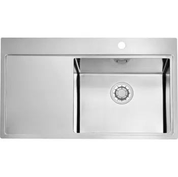Nerezový dřez Nerezový dřez Alveus PURE 60 QC nerez odkap vlevo