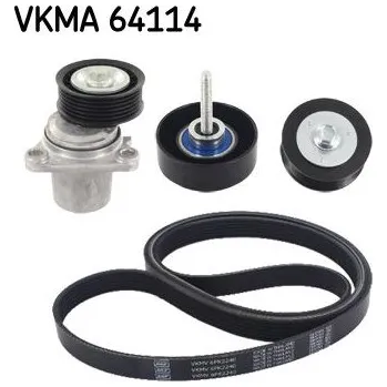 Sada žebrovaných klínových řemenů SKF VKMA 64114