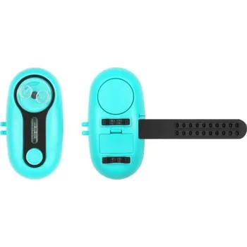 Rybářský prut Elektronický signalizátor záběru ryb s rotačním kolečkem LED světlo Zvuková signalizace Pro rybářský prut 12–35 mm modrá