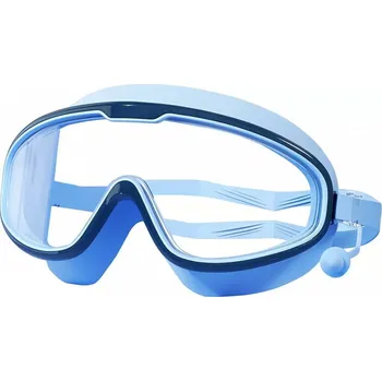 Plavecké brýle Rekreační plavecké brýle pro děti s ušními zátkami modré