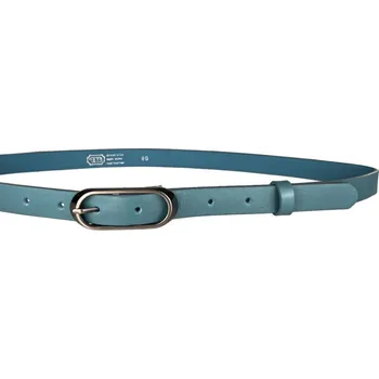 Opasek PENNY BELTS Kožený opasek 20-175-57 modrý - 90 cm