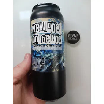 Pivo HoppyDog New Dog: CIP 076 Citra Cryo NEIPA 13°/5,5% 0,5l