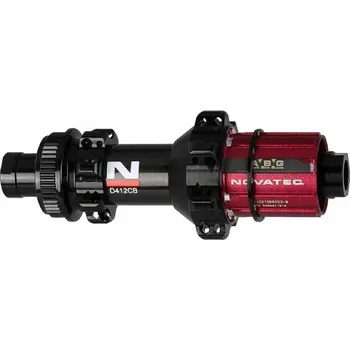 Novatec zadní náboj D412CB-CL-X12-A6A-ABG-11S 28d 12x142 Shimano HG OEM (černá)