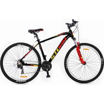 Horské kolo Horské kolo MTB Storm Shark 29 2VBR-T Pánské, rám 17 palců, kolo 29", černé