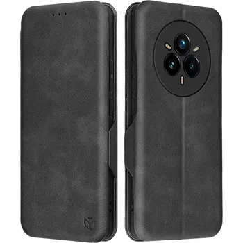 Pouzdro na mobilní telefon Pouzdro Techsuit - Bezpečná peněženka Plus - Realme 14 Pro+ - černá