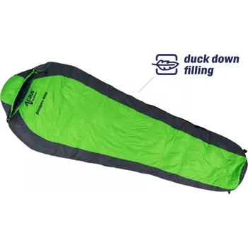 Spacák Acra péřový spací pytel Pongee 800 - 210 cm, kachní peří