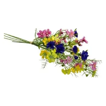 umělá květina Luční kvítí krásenky mix barev 70 cm (cs, DOMMIO)