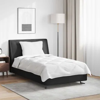 Sada přikrývek s polštářem 2 pcs Bílá Mikrovlákno Bílá 3376705