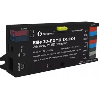 IP kamera Řídicí jednotka Gledopto Elite 2D-EXMU WiFi