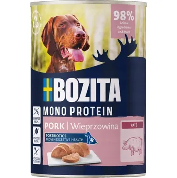 Krmivo pro psa BOZITA Mono protein Vepřové 400g krmivo pro psy s postbiotiky konzerva Vepřové maso