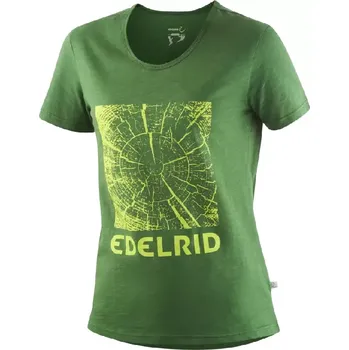 Dámské tričko Dámské tričko EDELRID WO TIMBER T zelená XL