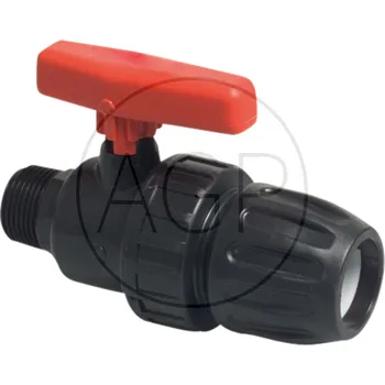 Ventil Kulový ventil s vnějším Ø trubky 40 mm, připojovací závit 1 1/4" AG