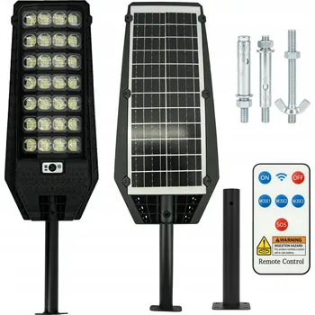 Venkovní osvětlení Solární Lampa LED Venkovní se Senzorem Pohybu a Soumraku + Dálkové Ovládání