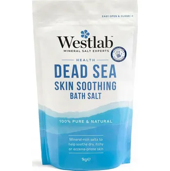 Koupelová sůl Westlab Zklidňující sůl z Mrtvého moře 1000 g