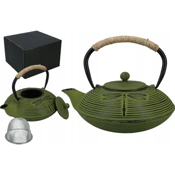 Konvice na čaj KONVICE NA ČAJ S LOUHOVACÍM SÍTKEM, SMALTOVANÝ VNITŘEK