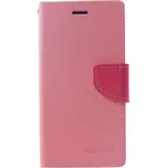 Pouzdro / kryt pro iPhone XR - Mercury, Fancy Diary Pink/HotPink