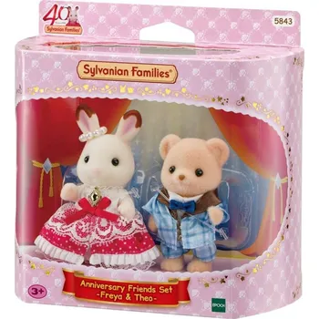 Figurka Epoch Sylvanian Families 5843 Narozeninová oslava ke 40. výročí Freya a Theo