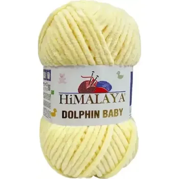 Galanterie HIMALAYA Příze Dolphin Baby 80383 Světlá vanilka (Příze Dolphin 80383 Světlá vanilka)