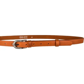 Opasek PENNY BELTS Kožený opasek 20-186-08 oranžová - 90 cm