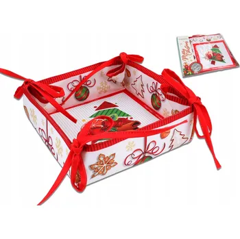 chlebník KOŠÍK NA PEČIVO CHLÉB VÁNOČNÍ MALÝ CARMANI