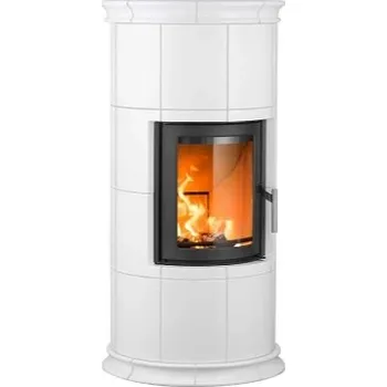 Krbová kamna HETA Scan-line Tour 10 šedý lak a keramika