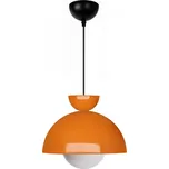 Oranžové závěsné svítidlo s kovovým stínidlem ø 25 cm Arta – Opviq lights ID_1780762
