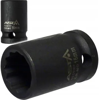 Klíč NÁSTRČNÝ KLÍČ ÚDEROVÝ 1/2" 15MM 12HRANNÝ 525615P