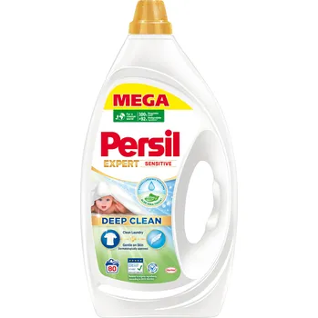 Prací gel Persil Sensitive Expert Deep Clean gel na praní bílého prádla 80 praní 3,60 l