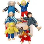 GOKI Rodinka - dřevěné panenky do domečku